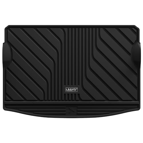 Image of LASFIT Cargo Mat for Subaru Impreza & Crosstrek 2026 2025 2024 (Non Hybrid) | All Weather Custom Fit Anti-Slip Pet Friendly Easy Clean TPE Trunk Mat Cargo Tray Liner Accessories, Black