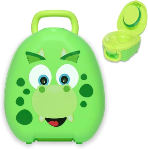 My Carry Potty - Blue Pastel Travel Potty Award-Winning Portable Toddler Toilet Seat for Kids to Take Everywhere product thumbnail 13