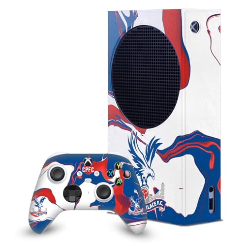 Skin Xbox Series S Crystal Palace FC - Design Marbre avec Autocollants Console et Manettes