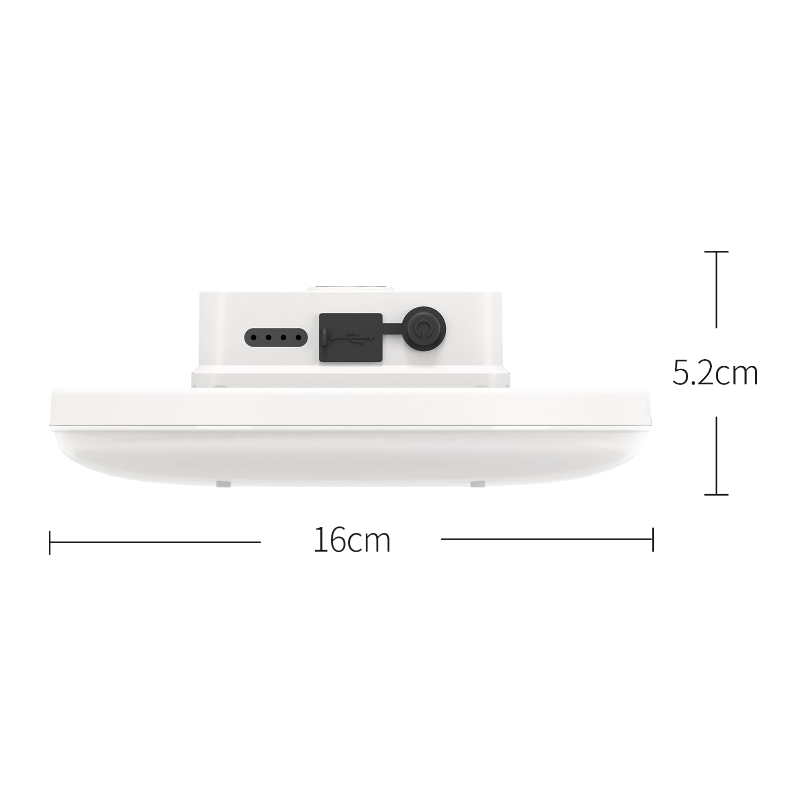 Lampe de tente rechargeable à suspendre ultra lumineuse LED lanterne de camping avec lampe de tente portable étanche pour le camping et une utilisation d'urgence (intensité variable infinie