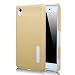Sony Xperia Z3 Plus (Z4 in Japan) Case, YUCHIC [Drop Protection] Lightweight 2 in1 Hybrid Dual Layer (Plastic Hard Shell and Flexible TPU) Protective Case for Sony Xperia Z3 Plus 5.2" (Rose Gold)