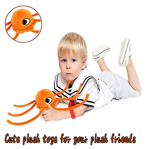 Garten Of Ban Ban Plush Toys,9.8-Inch Horror Game Plush Toy, Soft And Fun Stuffed Animal Plush Doll For Boys And Girls Halloween Christmas Thanksgiving Game Lovers Collectible Gifts (Orange) #TOP2