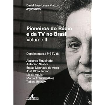 Capa do livro Pioneiros do Rádio e da TV no Brasil - volume 2