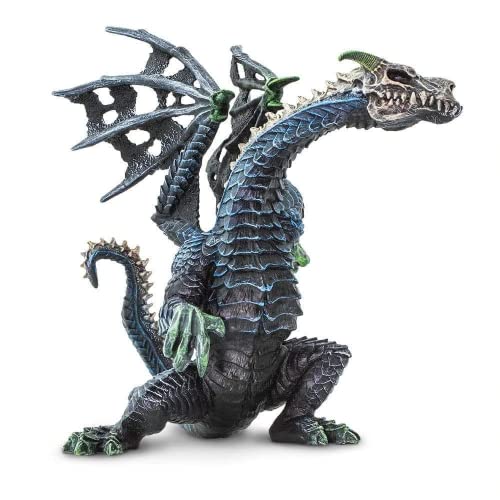 Safari Ltd. - Dragons Collection - 5 1/2" Ghost Dragon Figurine - Non-Toxic And Bpa Free - Ages 3+ #TOP1