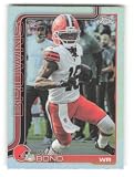2025 Topps Chrome Refractor #341 Isaiah Bond RC Rookie Cleveland Browns NFL Football Trading Card