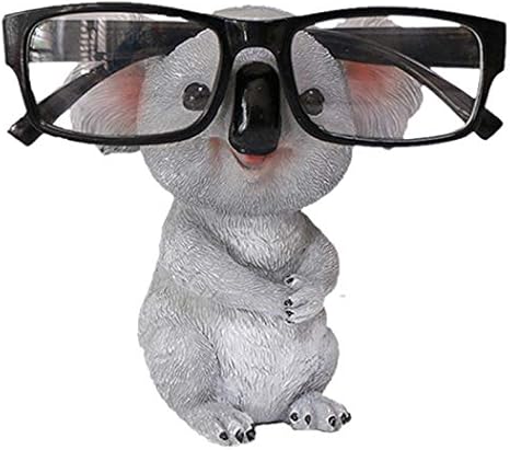 Amazon Co Jp Tiamu コアラ置物動物像樹脂メガネスタンド鉛筆サングラスホルダーコンテナデスクトップホームインテリアギフト A 服 ファッション小物