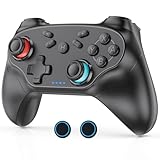 Switch コントローラー 互換 スイッチ コントローラー Switch1/2代对応 1000mAh大容量バッテリー 4階段HD振動 Bluetooth 無線接続 人間工学デザイン TURBO自動連射機能 6軸ジャイロセンサー 日本語取扱説明書付き