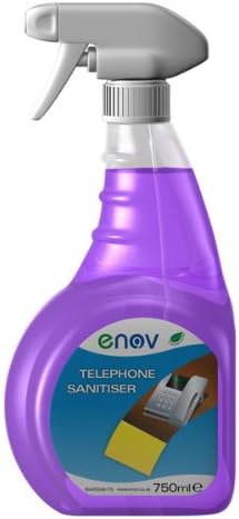 Enov H049 Telephone Sanitiser 750ml - Pack of 6