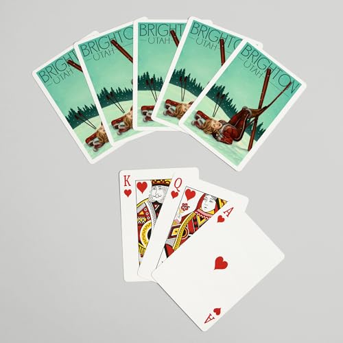 Lantern Press Brighton Utah, 52 Cartas Poker miniatura 7