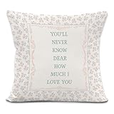 LRyeisahh Baby Girl Nursery Decor, Vintage Floral Girl Nursery Throw Pillow Covers, Flower Decorative Pillowcases Cushion Cases for Baby Little Girls Room Bedroom Decor, 18x18 Pillow Covers