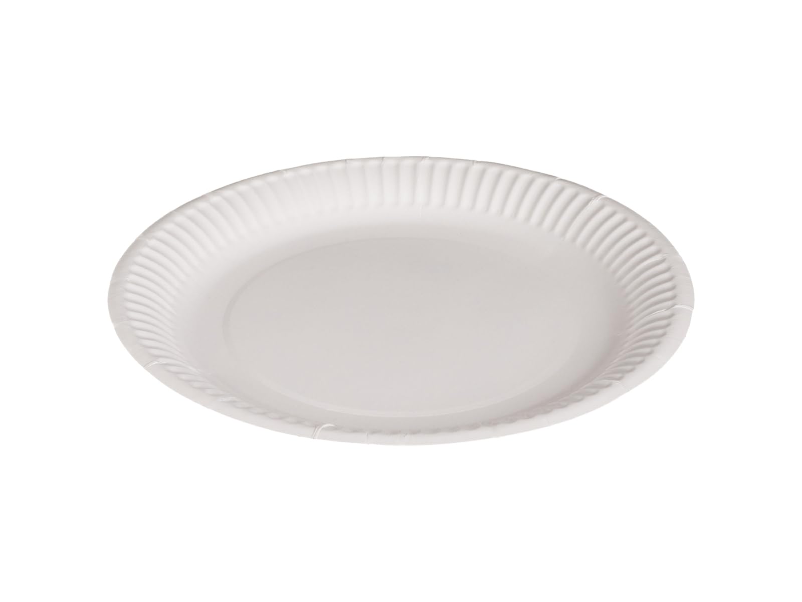 QXR18RFSC okrągłe talerze papierowe, certyfikat FSC, białe, średnica 18 cm, 10 sztuk
