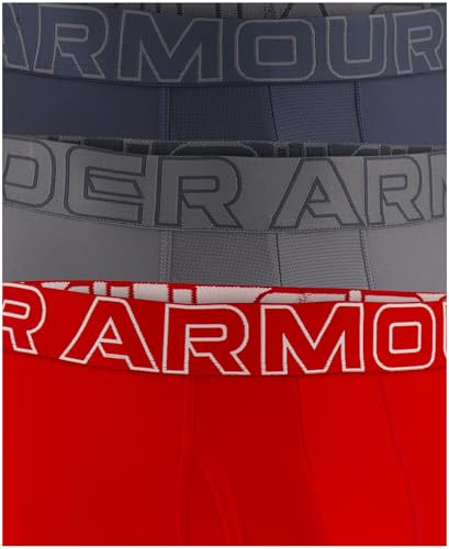 Image of Under Armour Men's Performance Tech Boxerjock Brief Underwear, 6 inch Inseam, All-Day Comfort & Ultra-Soft, 3-Pack