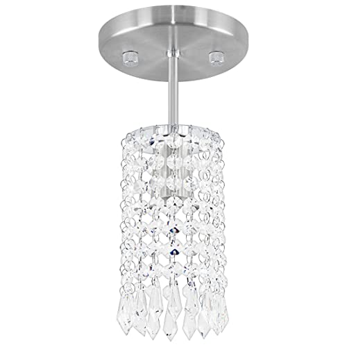 Lustre Clearcrillic Cristal Acrílico Redondo Perfeito