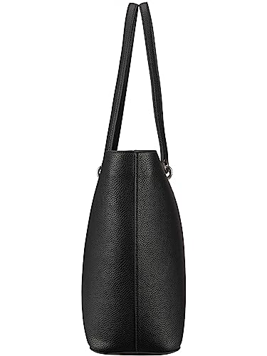 Tommy Hilfiger Cabas Sac Femme Emblem Grand, Noir (Black), Taille Unique