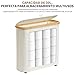 Imagen de AISENNO Cesta de Almacenamiento de Papel Higiénico 30L con Capacidad para 12-16 Rollos