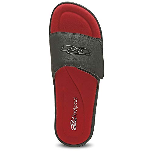Tênis Melbourne, Olympikus, Unissex, Preto/Vermelho, 39/40