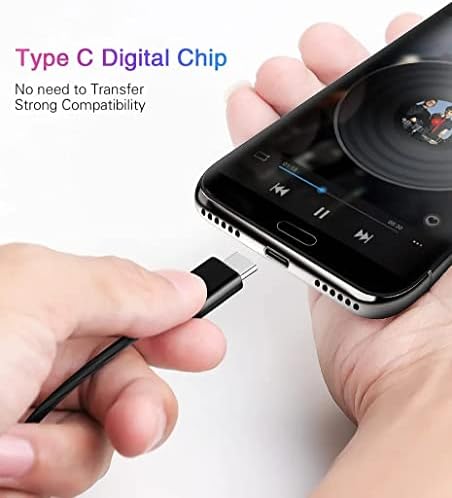 USB Type C Headphone Wired with Mic Replacement for Fire Max 11, Kindle Scribe, Samsung Galaxy S24 Ultra Plus A54 5g, Earphones C Type Earbuds Microphone for Tablets CellPhones USB Ear Buds image 5