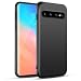 Produktbild Agedate Hülle für Samsung Galaxy S10 Handyhülle Schwarz Samsung Galaxy S10 Schutzhülle Stoßfest, Kratzfest, TPU-Material mit Samsung Galaxy S10 Case Cover, Black