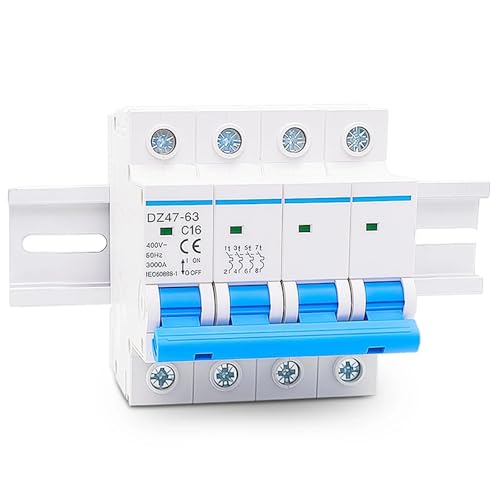 Interruptor de circuito de cuatro polos 63A para control de potencia industrial seguro 5