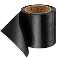 Frienda RV Underbelly Tape RV Underbelly Material Waterproof Flex Repair Fabric Belly Tape Sealing Permanent Patch for Mobile Home, Camper Travel Trailer, Tear Repair Patch(4 Inch x 50 Feet)