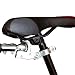 Bc-elec - TC3003 Fahrradanhänger mit Plane, Cargo-Anhänger für den Fahrradtransport, max 40kg, 144x59x80cm., Schwarz