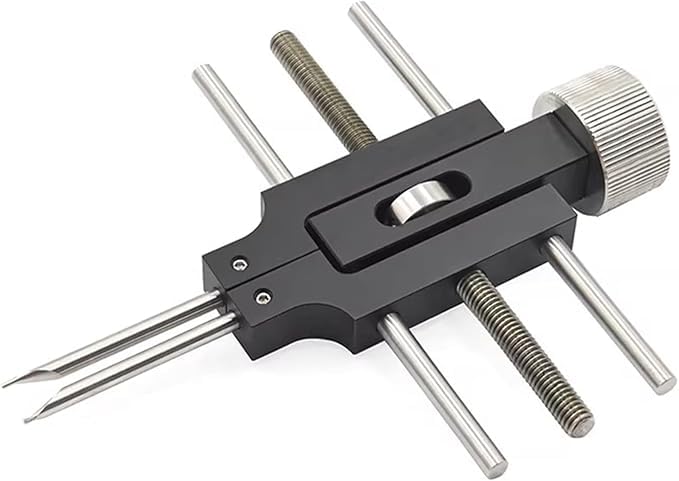 Herramienta de llave de anillo a presión, instalador/removedor de anillos de retención de precisión de doble extremo, diámetros de sujeción de 3 mm a 76,2 mm, ideal para mecánicos y proyectos de