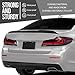G-PLUS Rear Trunk Spoiler Wing Compatible with BMW G30 5 Series 4 Door Sedan 2017 2018 2019 2020 2021 2022 2023, Compatible with BMW F90 M5 2018 2019 2020 2021 2022 2023 Gloss Black