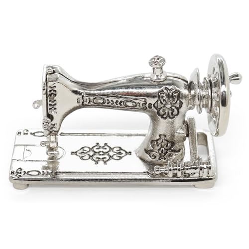 Odoria 1/12 Miniatura Máquina de Coser Retro Decorativo para Casa de Muñecas