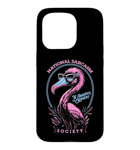 National Sarcasm Society �ʔ�������ȃt���~���S�R�����g �X�}�z�P�[�X iPhone 15 Pro �p