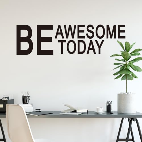 Motivational Quotes Wall Stickers for Office: Gym Inspirational Positive Vinyl