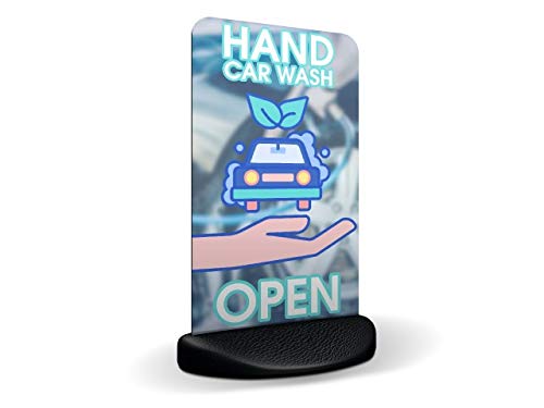 Hand Car Wash Ecoflextra Pavement Sign MEGA Listing Outdoor Street Advertising Display…