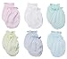 Clickcago Newborn Baby Boys and Girls Gloves,No Scratch Mittens 100% Cotton 12 Pair/set11