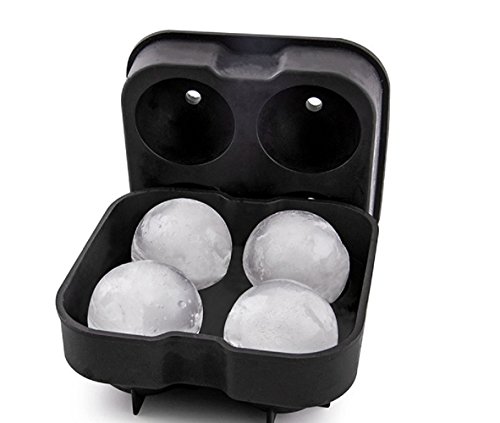 Silicone ICE Ball Maker Round Sphere Tray Cube Mold For Whiskey Cocktails Party