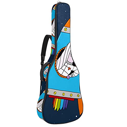 Housse de guitare acoustique antichoc sac à dos étanche