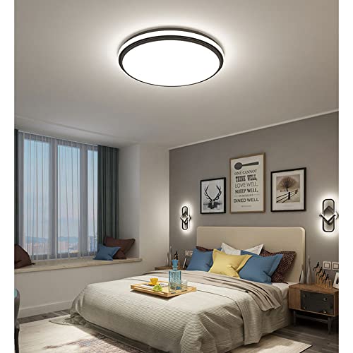 Lamp LED éclairage plafond blanc à diffusion large pour chambre - 5