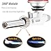 FunOwlet Butane Torch Lighter + Butane Torch Head, Culinary Torches Chef Cooking Professional Adjustable Flame with Reverse Use for Creme, Brulee, BBQ, Baking, Jewelry