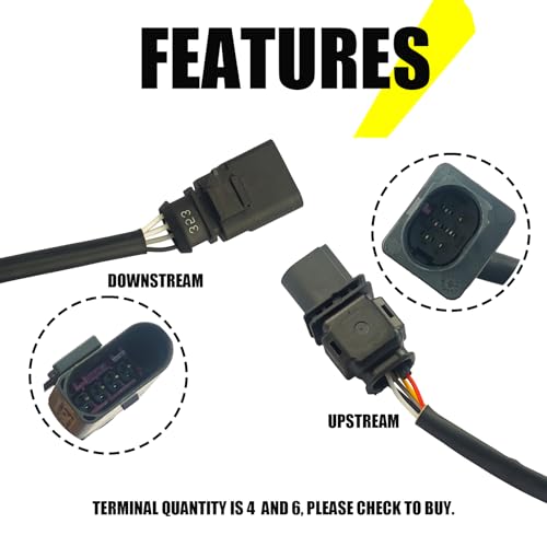 Sensor de Oxígeno Compatible Volkswagen Beetle Golf Jetta Passat miniatura 5