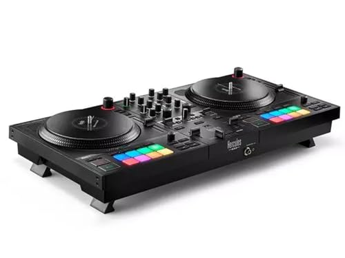 Image of Hercules DJControl Inpulse T7 2-Channel DJ Controller Bundle with TRS Cable, MIDI Cable, and Austin Bazaar Polishing Cloth