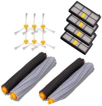 Replacement Brush Filter Kit for Irobot Roomba 800/900 Series Vacuum Cleaning Robots - 14 Pieces
