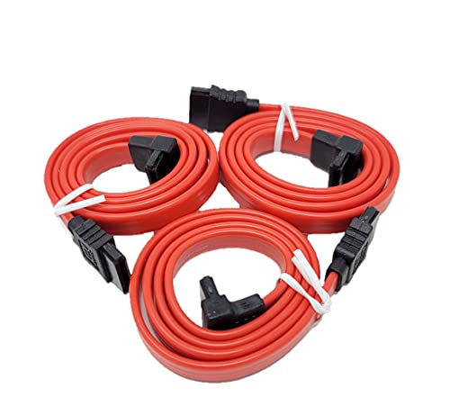 Micro Connectors Cable SATA III 1 Metro 3-Pack