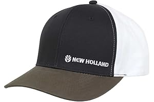New Holland Charcoal & Sand Chino Twill Cap
