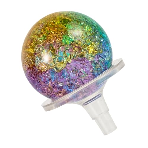 Zerodeko Effetto Ghiaccio Decorazione da in Vetro per Acquari Fontane Rocciosi e Progetti da Te