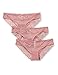 Produktbild Amazon-Marke: Iris & Lilly Damen Hipster aus Netzstoff, 3er-Pack, Pink (Nostalgia Rose), XL, Label: XL