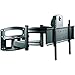 Peerless PLAV70-UNLP Universal Full-Motion Plus Wall Mount for 42 Inches to 60 Inches Displays (Black) with Vertical Adjust