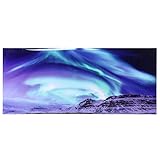 NinGYiYan Póster de Fondo Acuario, para Pisos, Pintura Decorativa, Etiqueta de PVC, Imagen de Paisaje, Impermeable, fácil de aplicar, Mejora el Ambiente acuático (61 * 41cm)