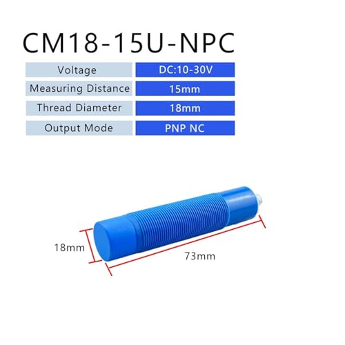 Capteur de proximité capacitif M18 résistant pour éviter les erreurs de tri - 2