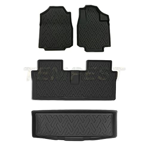 スズキ スペーシア/スペーシアカスタム MK53S 3Dマット 一列目+二列目+ラゲッジ フルセット スペーシア内装 防水マット 水洗い可 スキー キャンプ 海 アウトドア マット