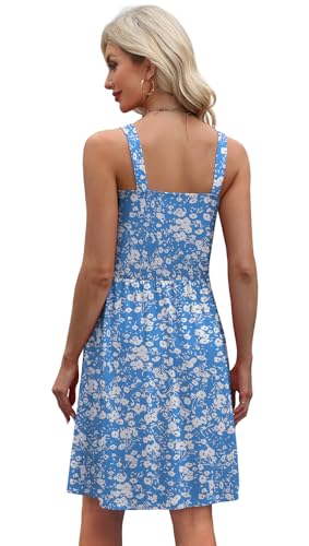 Image of WIHOLL Summer Dresses for Women 2025 Curvy Fahion Floral Sundresses Beach Vacation Clothes