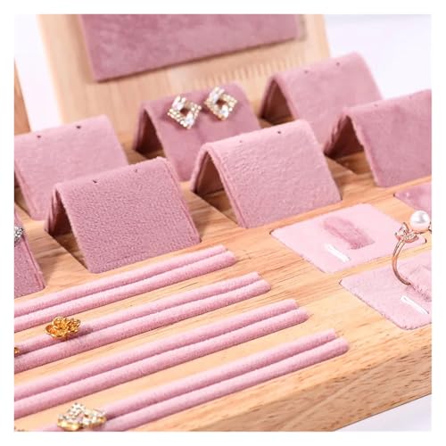Plateau bijoux vitrine pour chaîne pendentif bracelet et bague de créateur