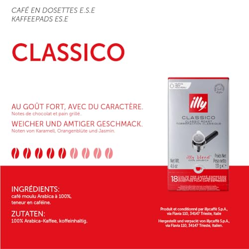 Illy Caffè in Cialde ESE Monodose, Tostato